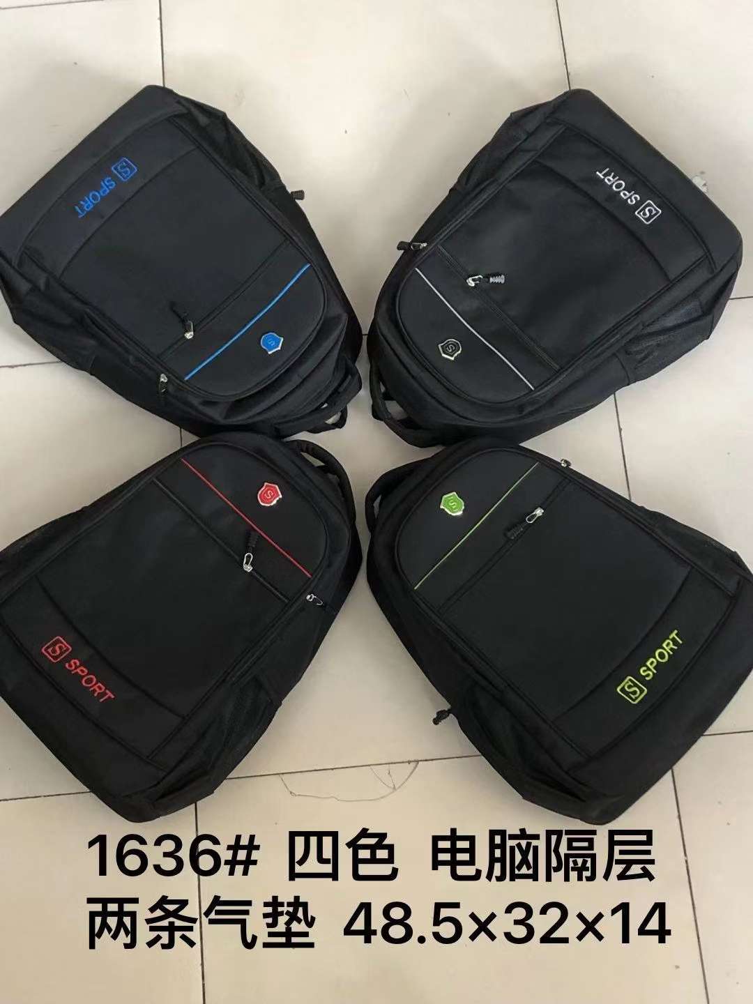 New Men's Backpack Fashion Business Computer Bag Middle And Senior School Bags Travel Backpack Oxford Cloth Multi-Functional Backpack undefined