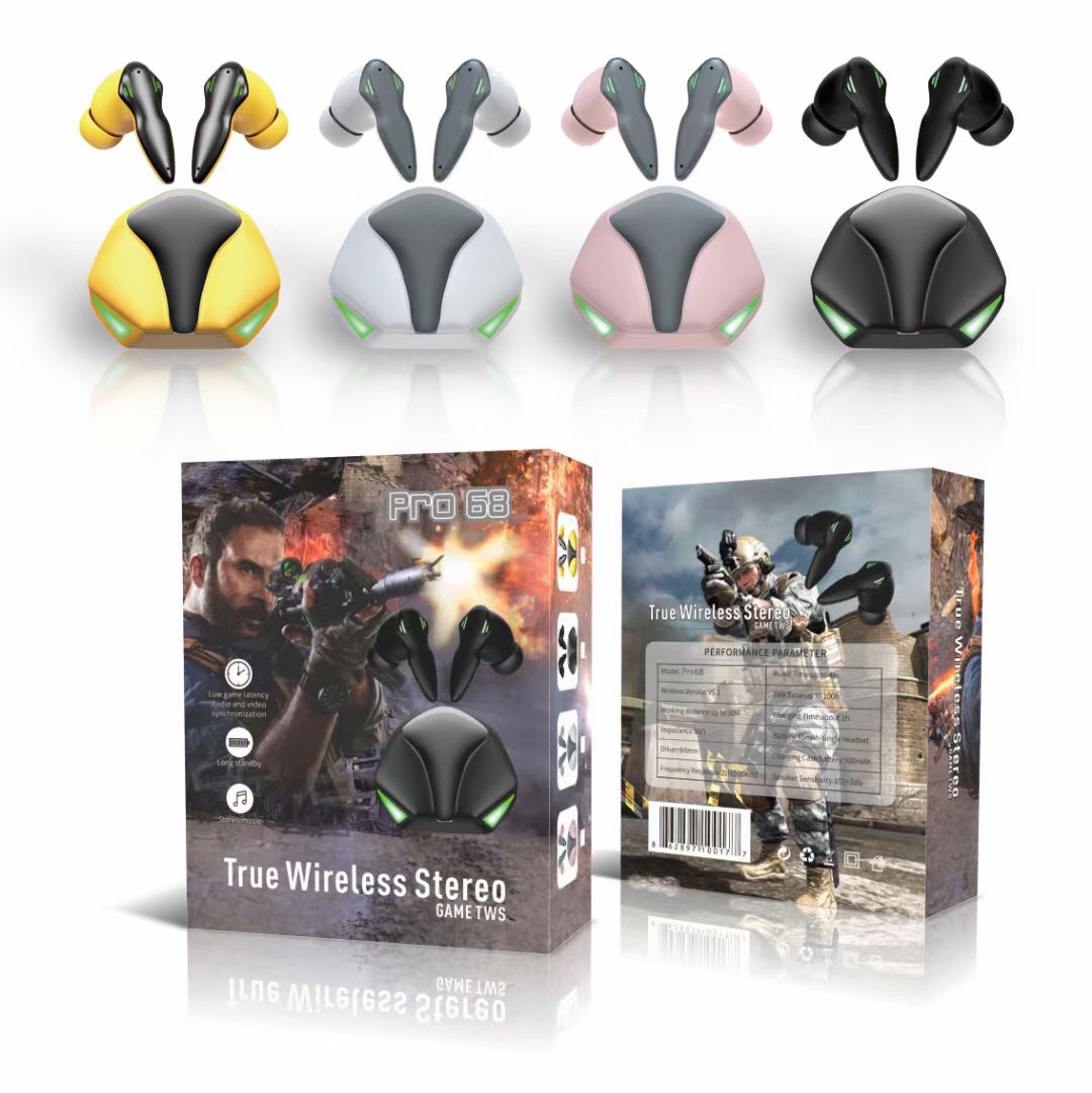Gaming Wireless
Mode: Pro68
Color :black/pink /White/Yellow