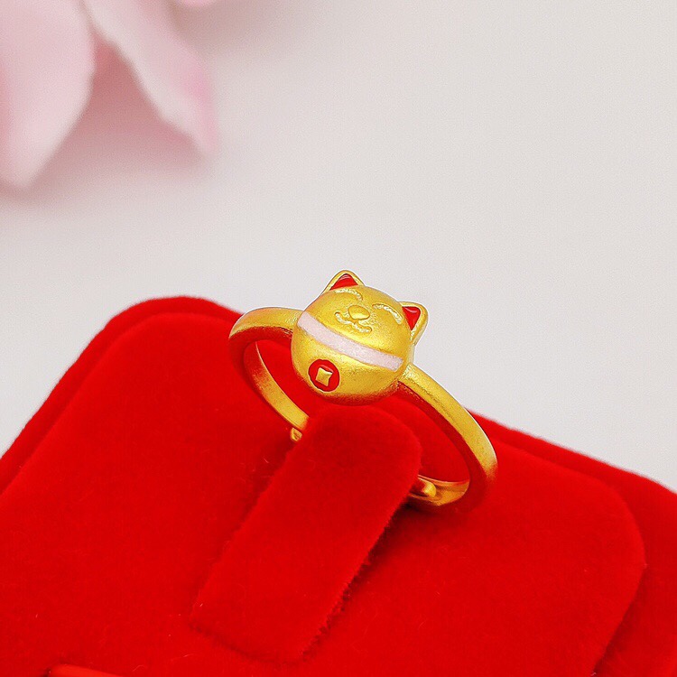 Pink Kt Cat pink ring