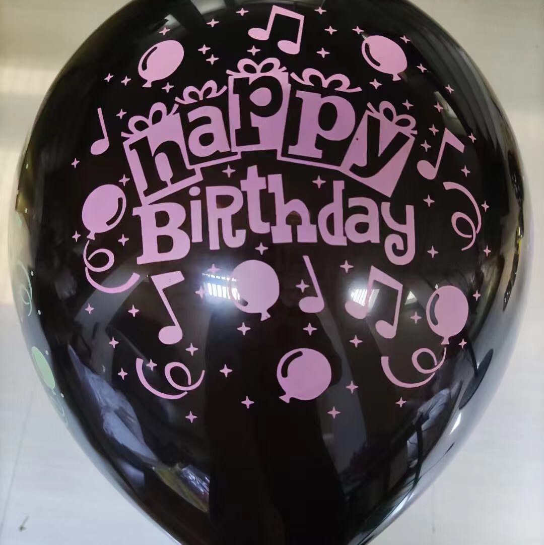 印刷气球印花充气玩具装饰用品馨馨气球01