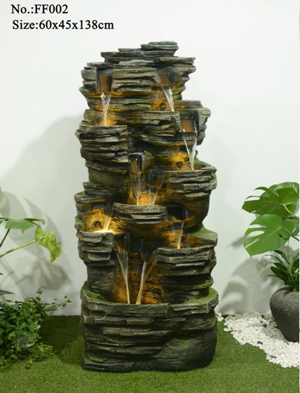 诸葛工艺庭院流水摆件阳台鱼池造景顶楼花园装饰布置景观鱼缸喷泉雾化加湿器爆款7279-90详情图18