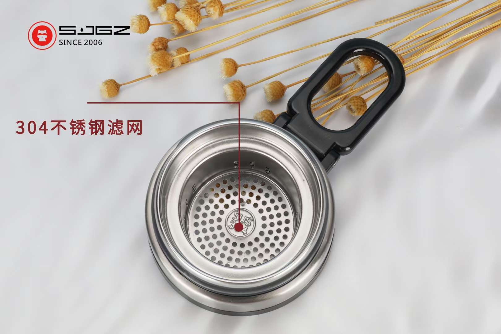 提环泡茶师保温杯详情图6