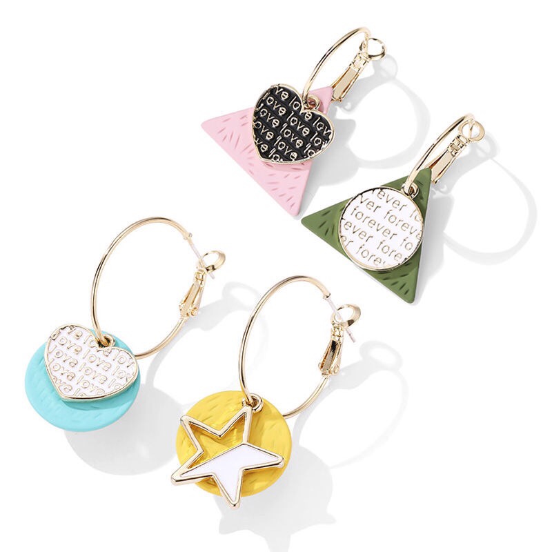 Stud earrings E90