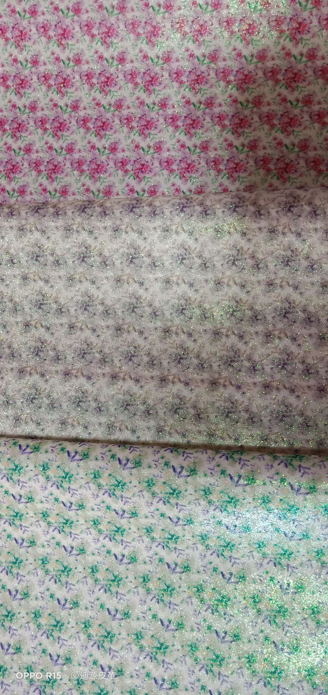 【迪源皮革】格力特 ，植绒，麂皮绒 印花等详情4