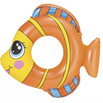 充气玩具儿童腋下圈腰圈鱼形泳圈