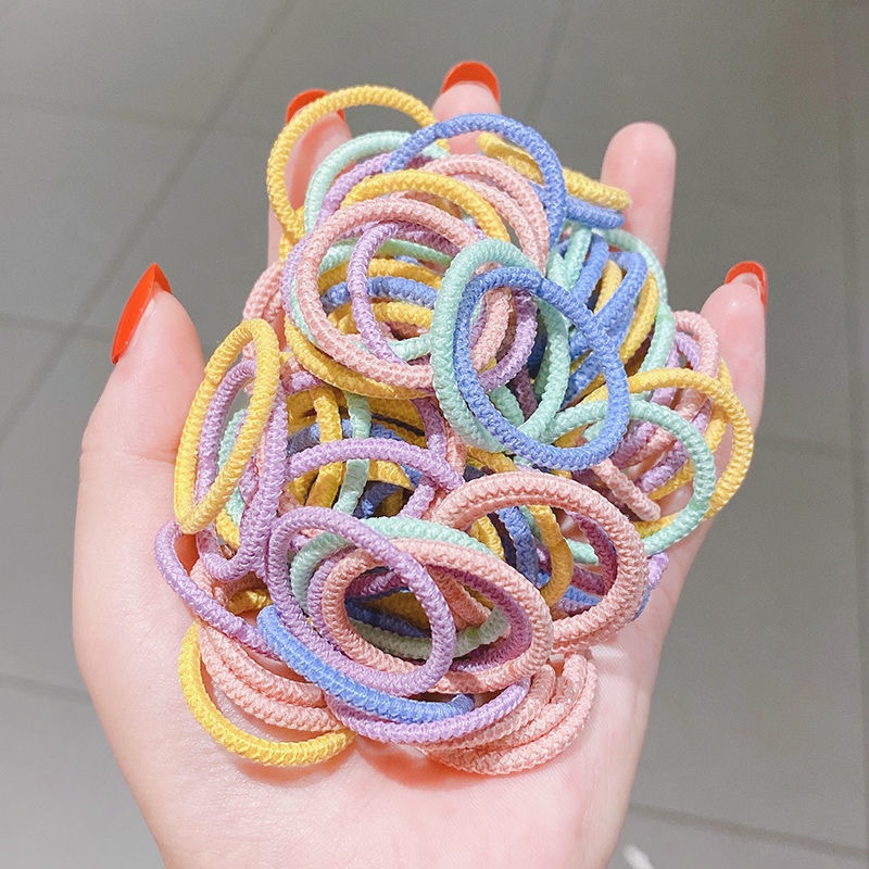 儿童头绳不伤发橡皮筋韩版小皮筋发绳女孩扎头发圈宝宝发饰2