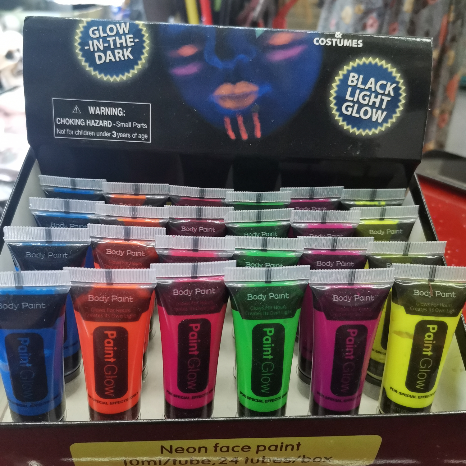 万圣节脸彩小号