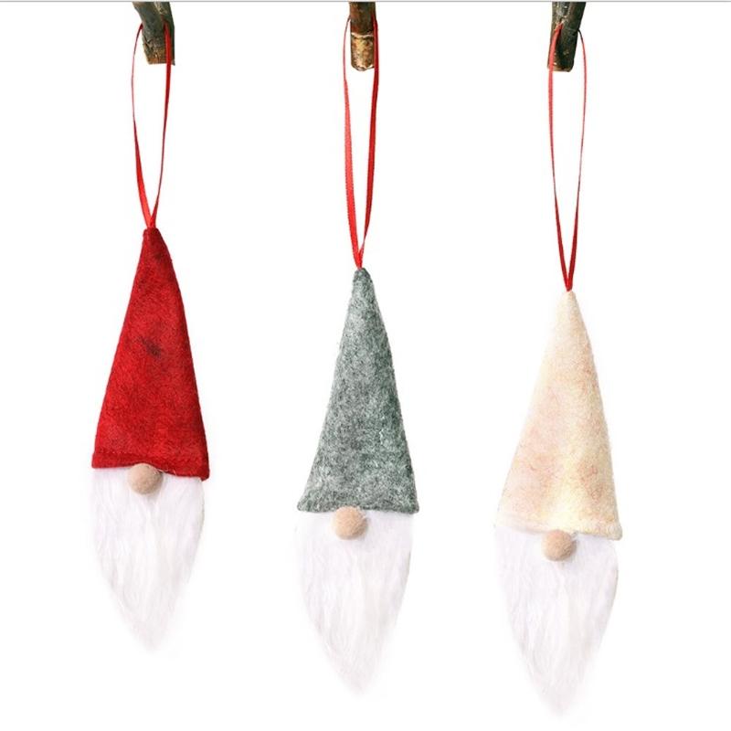 圣诞装饰品木制圣诞镂空圣诞树小挂件木质五角星铃铛挂件礼品47