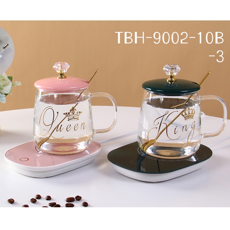 Diamond glass warm cup