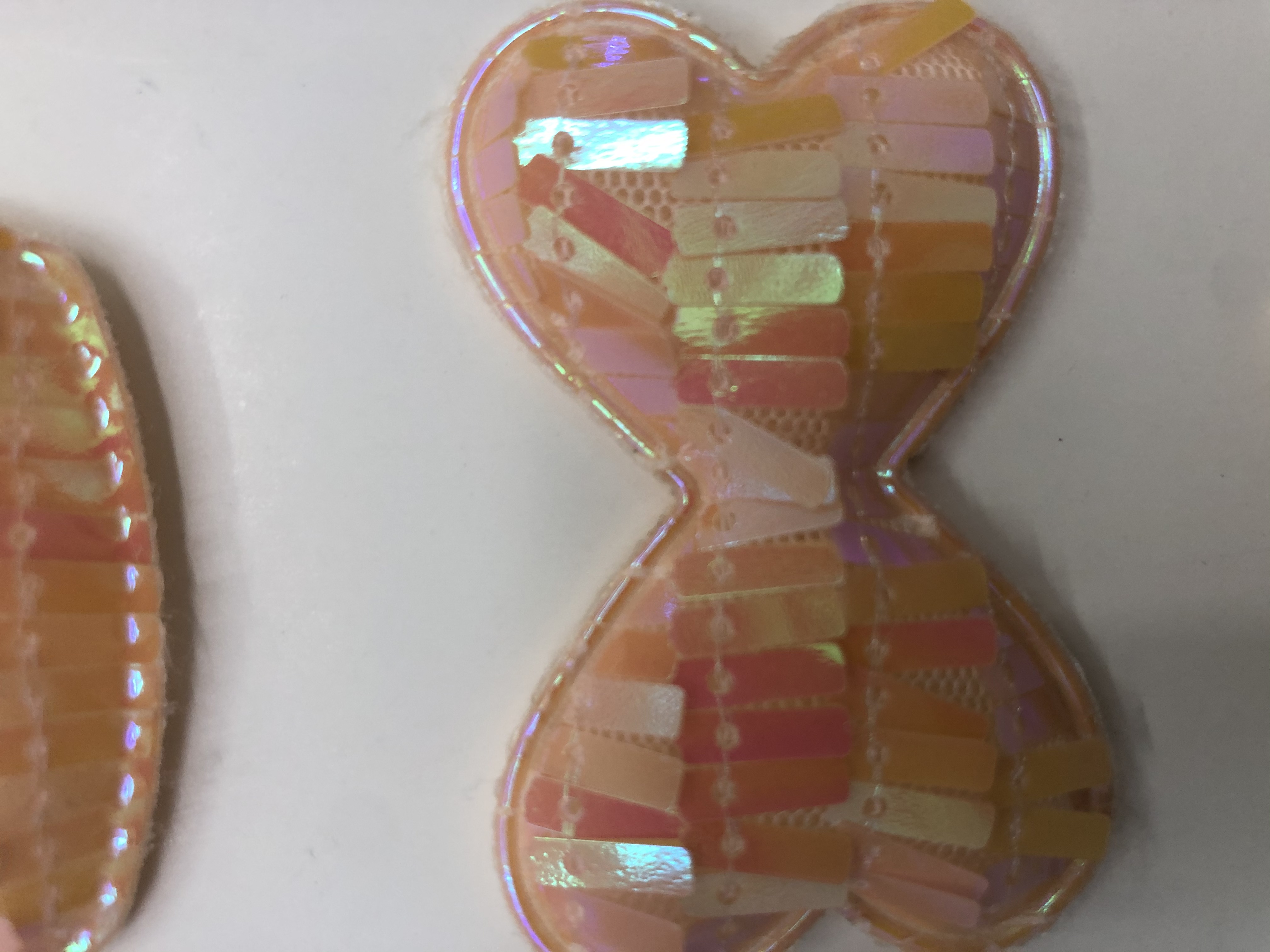 Sequined bow tie 25, sequined bow tie 1, elegant autumn and winter plush flower duckbill clip, new forest-style details Picture