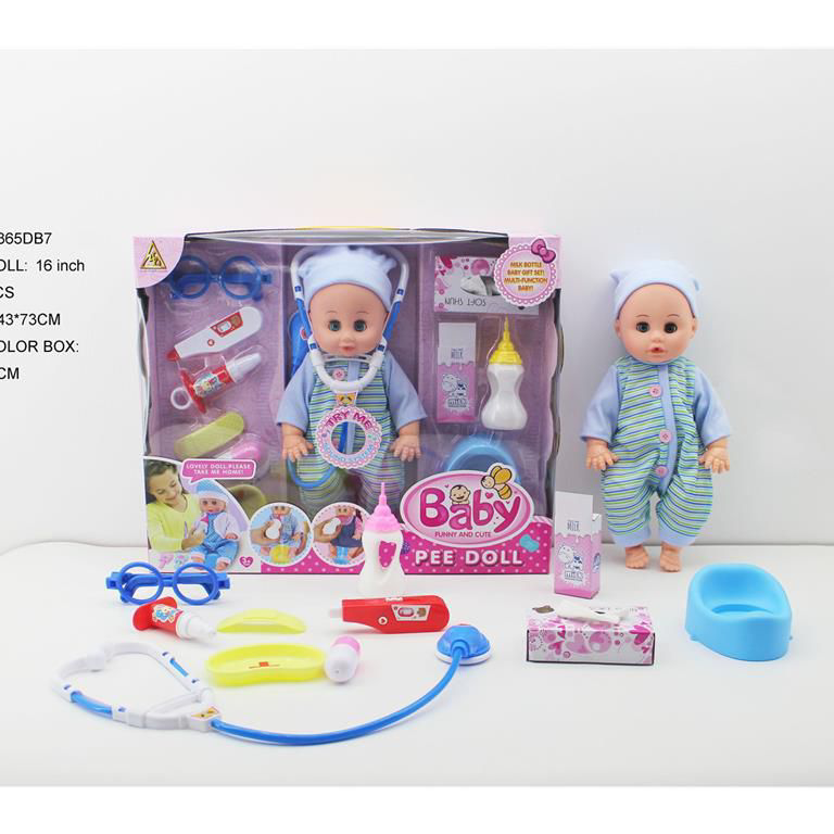 365DB7   16寸男肥童医具系列带6声IC+喝水尿尿功能