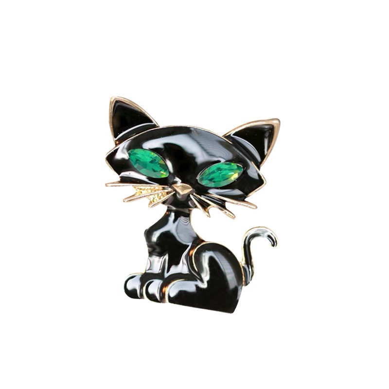 Meow Star Brooch