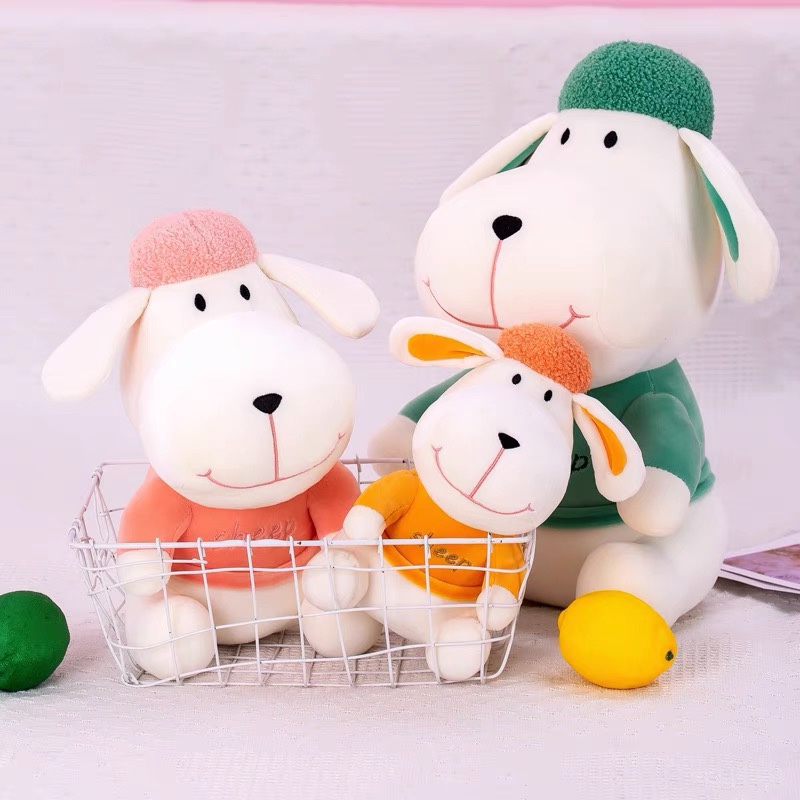 New cute MOE Beck sheep plush toy doll doll doll throw pillow for boys and girls birthday 70