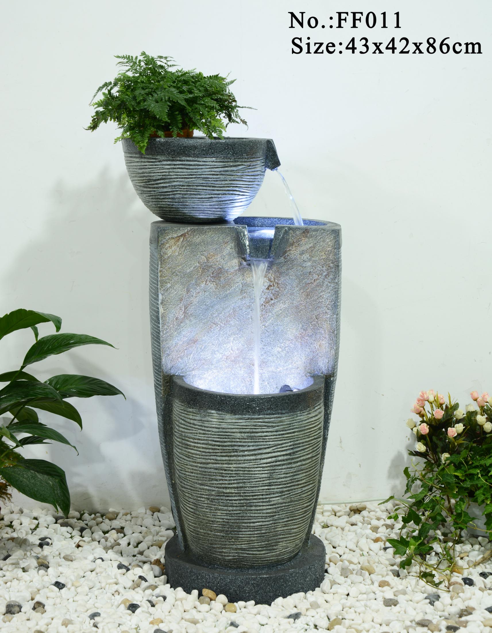 诸葛工艺庭院流水摆件阳台鱼池造景顶楼花园装饰布置景观鱼缸喷泉雾化加湿器爆款7279-90详情图10