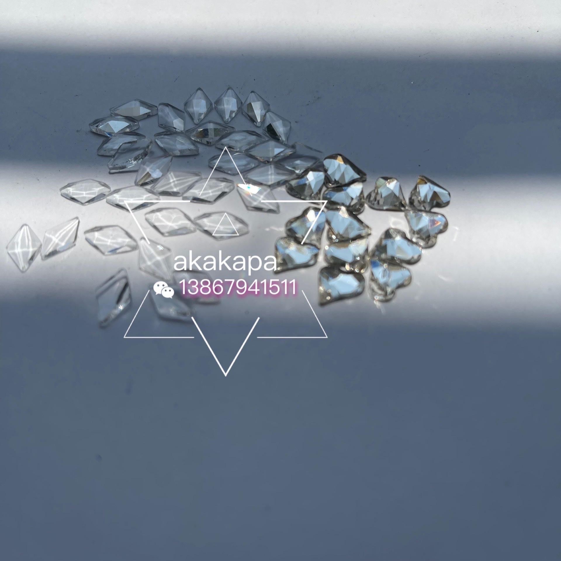 Abnormity Drill Flat Bottom Drill Wedding Dress Drill Xiu Wo Clothes Sticky Hot Drill Bare Drill Transparent Color Application Scenario