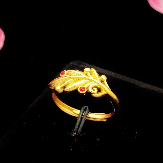Leaf dripping ring