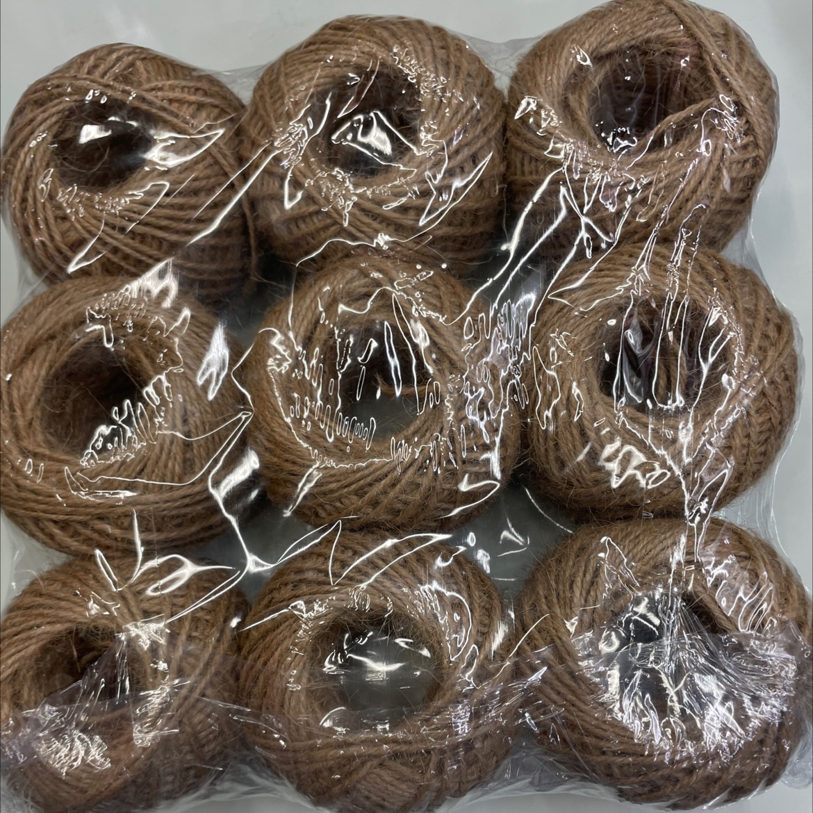 麻绳捆绑绳环保绳麻绳带子黄麻绳2毫米粗麻球绳
