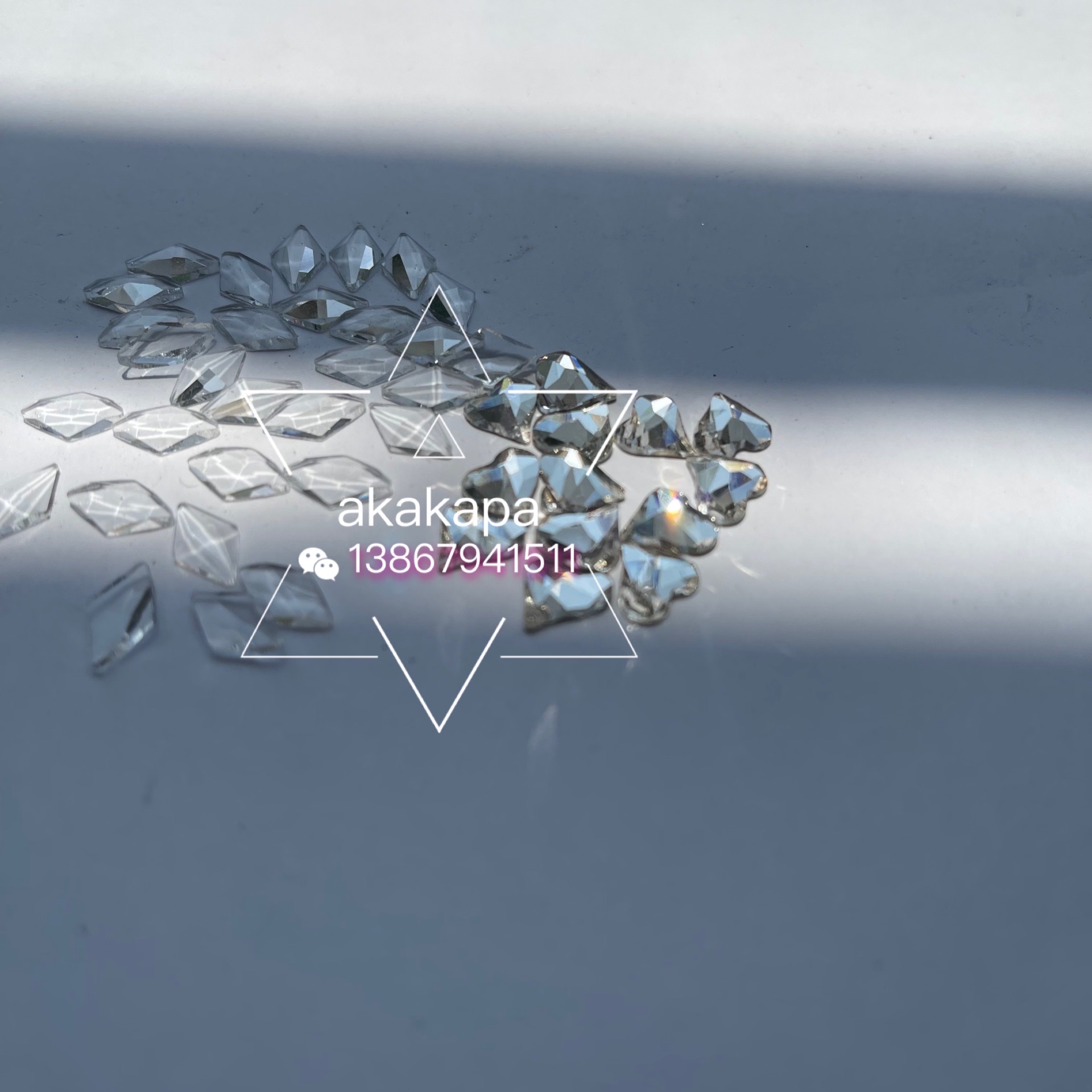 Abnormity Drill Flat Bottom Drill Wedding Dress Drill Xiu Wo Clothes Sticky Hot Drill Bare Drill Transparent Color Item Picture