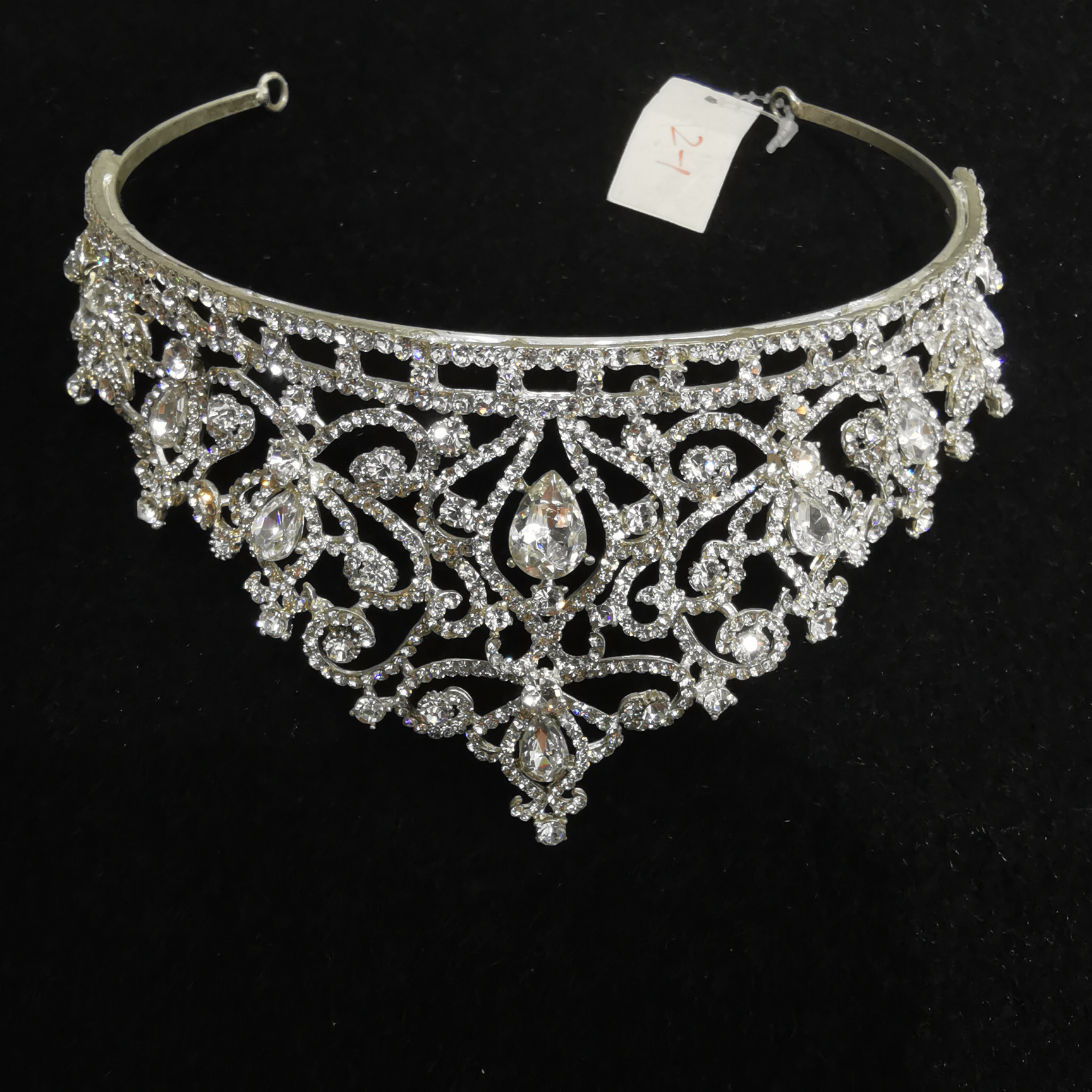 Exquisite Crown Tiara Awards event opening Beauty pageant hair accessories shoot after wedding crown