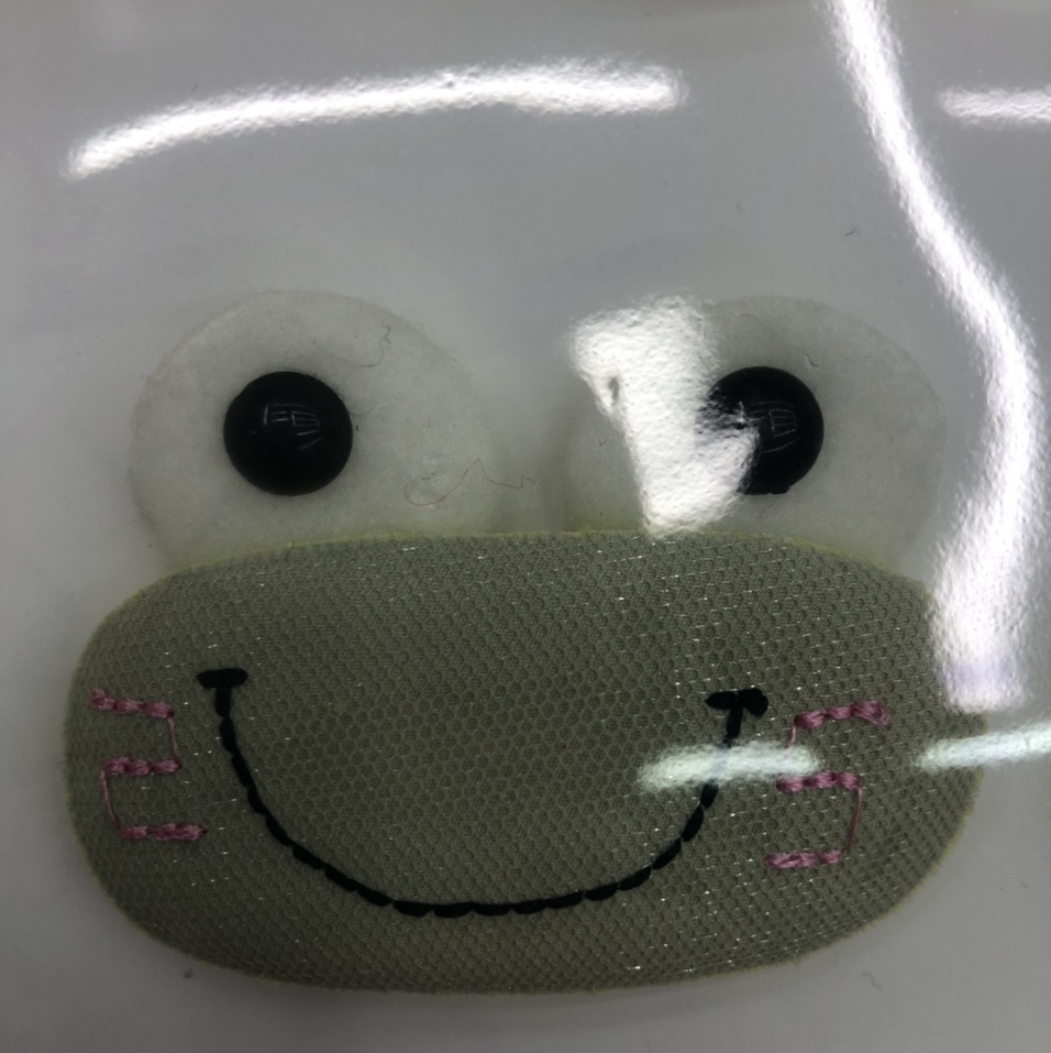 刺绣小青蛙