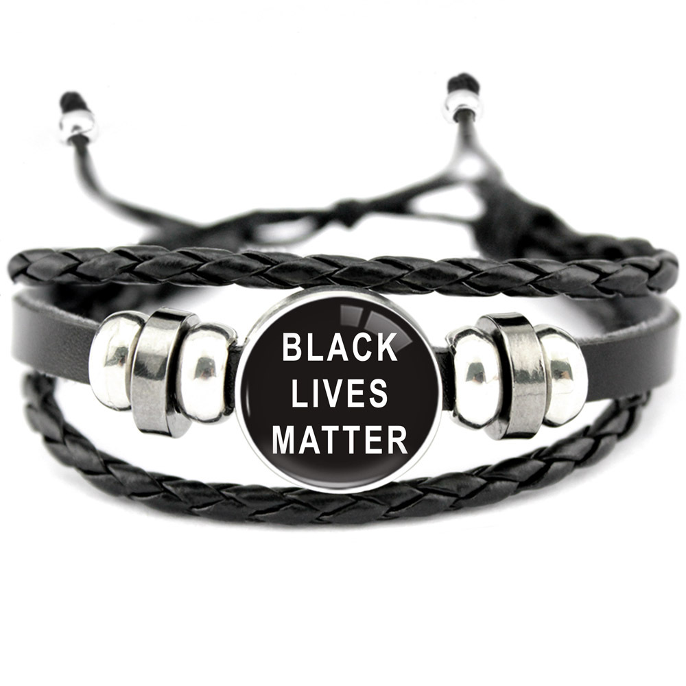 The FLY162 can be customized with a hand-woven bracelet for cross-border BLACK LIVES MATTER I can't breathe thumbnail