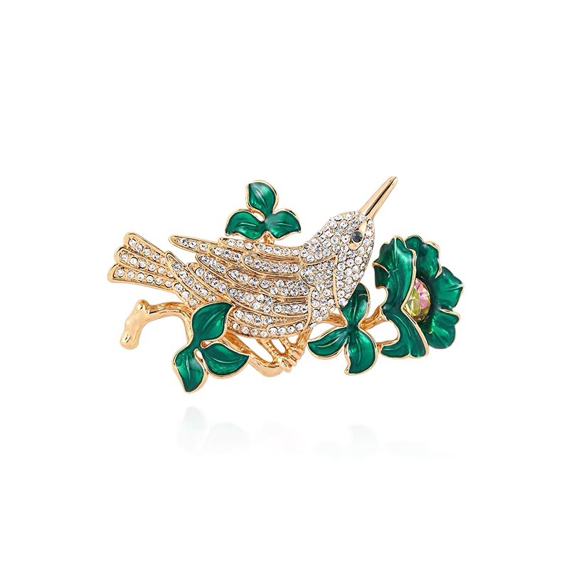 Happy eyebrows brooch