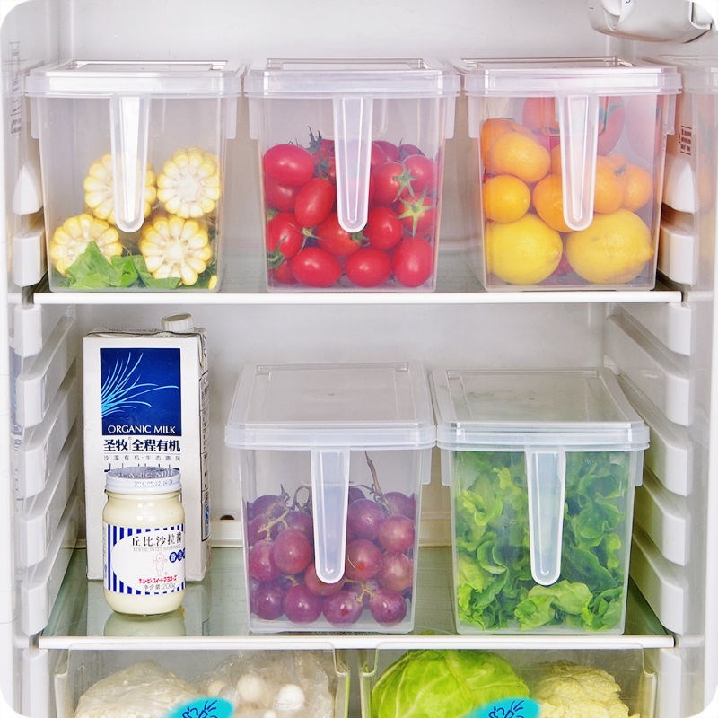 手柄冰箱收纳盒  小商品百货日常家用推荐实用     详情图5