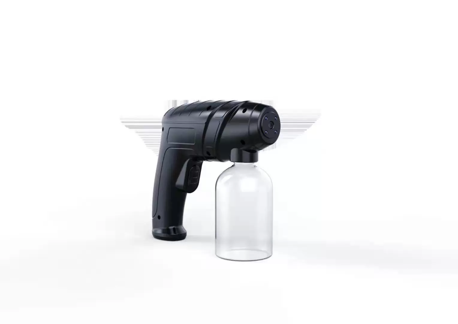 Q7-02 Disinfection gun battery Wireless blue light disinfection spray gun handheld atomization disinfection gun Atomization disinfection device details Picture