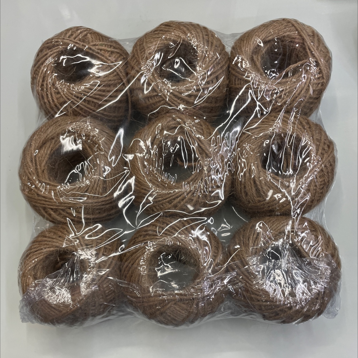 麻绳捆绑绳环保绳麻绳带子黄麻绳2毫米粗麻球绳细节图