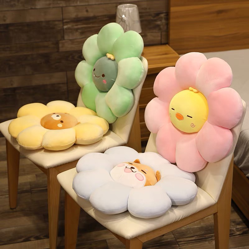 Animal petal throw pillows Office chair cushions Sofa floor cushions pillows
