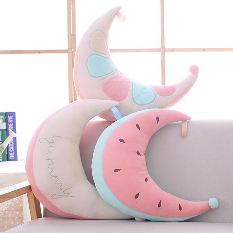 Creative Moon Throw pillow plush play crescent cushion Large girl lazy sleeping gift Children nap pillow 0801 thumbnail