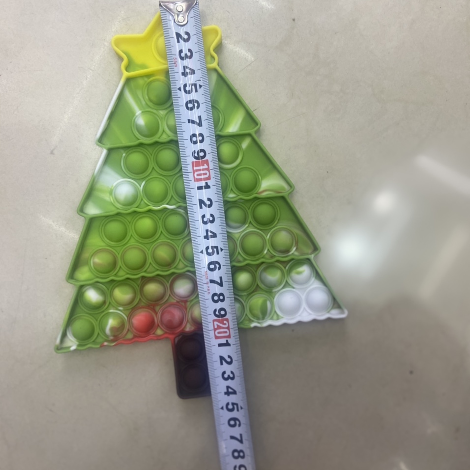 圣诞树硅胶灭鼠先锋玩具