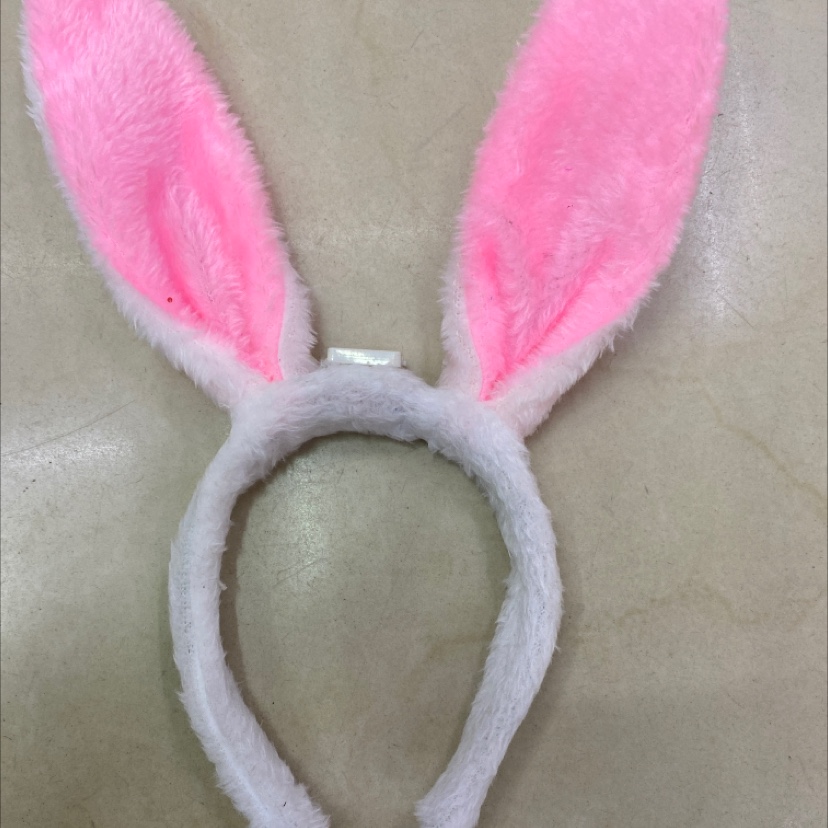 Pink ears detail image 1