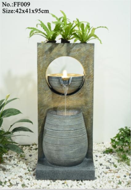 诸葛工艺庭院流水摆件阳台鱼池造景顶楼花园装饰布置景观鱼缸喷泉雾化加湿器爆款7279-90详情图11