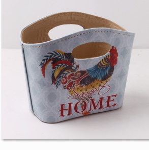 Soft bag organizer basket decorative organizer