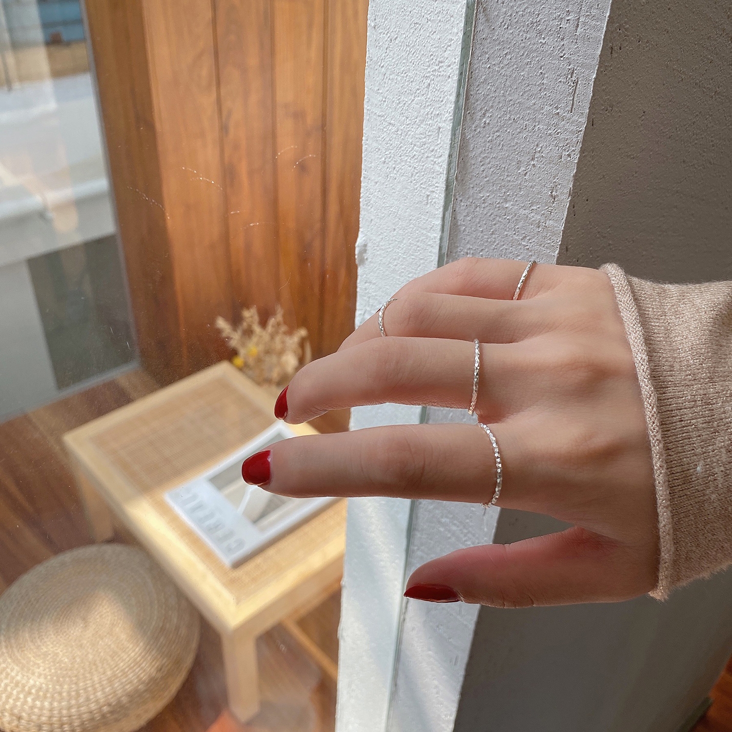 Ring women fashion do not fade ring niche Instagram