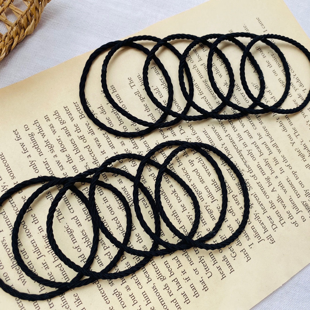 Japanese and Korean hair ties, Korean hair ties, super value sets, small leather cases, large intestine circles, hair bands, hair clips, cute hair accessories, wholesale from street stalls, 93