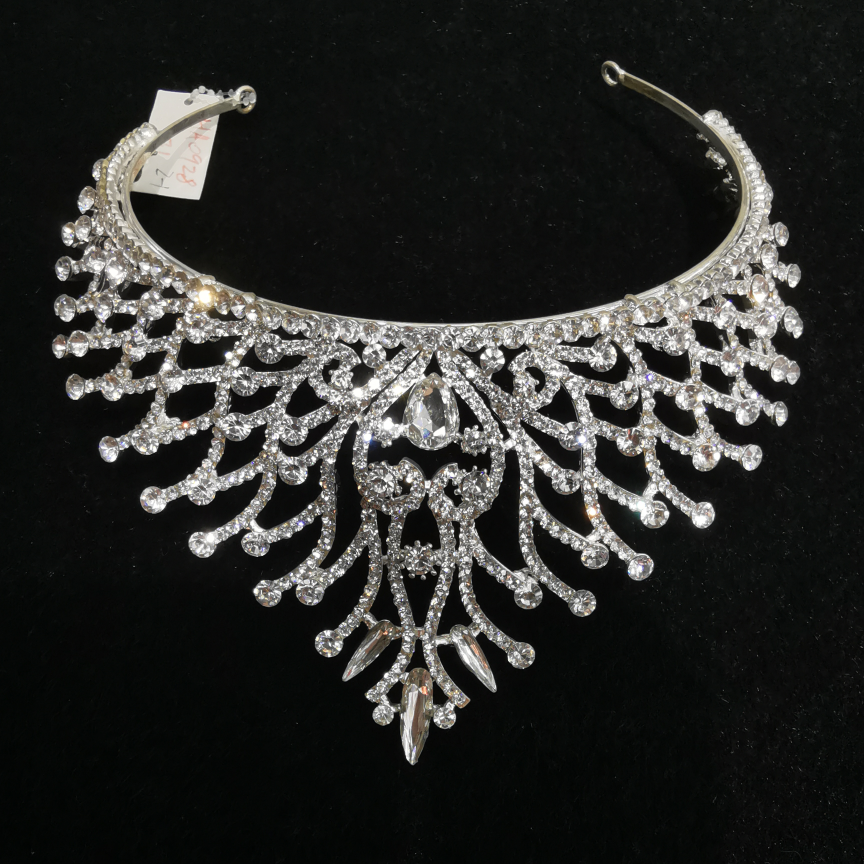 Atmospheric Crown Tiara Awards event opening Beauty pageant hair accessories shoot after wedding crown