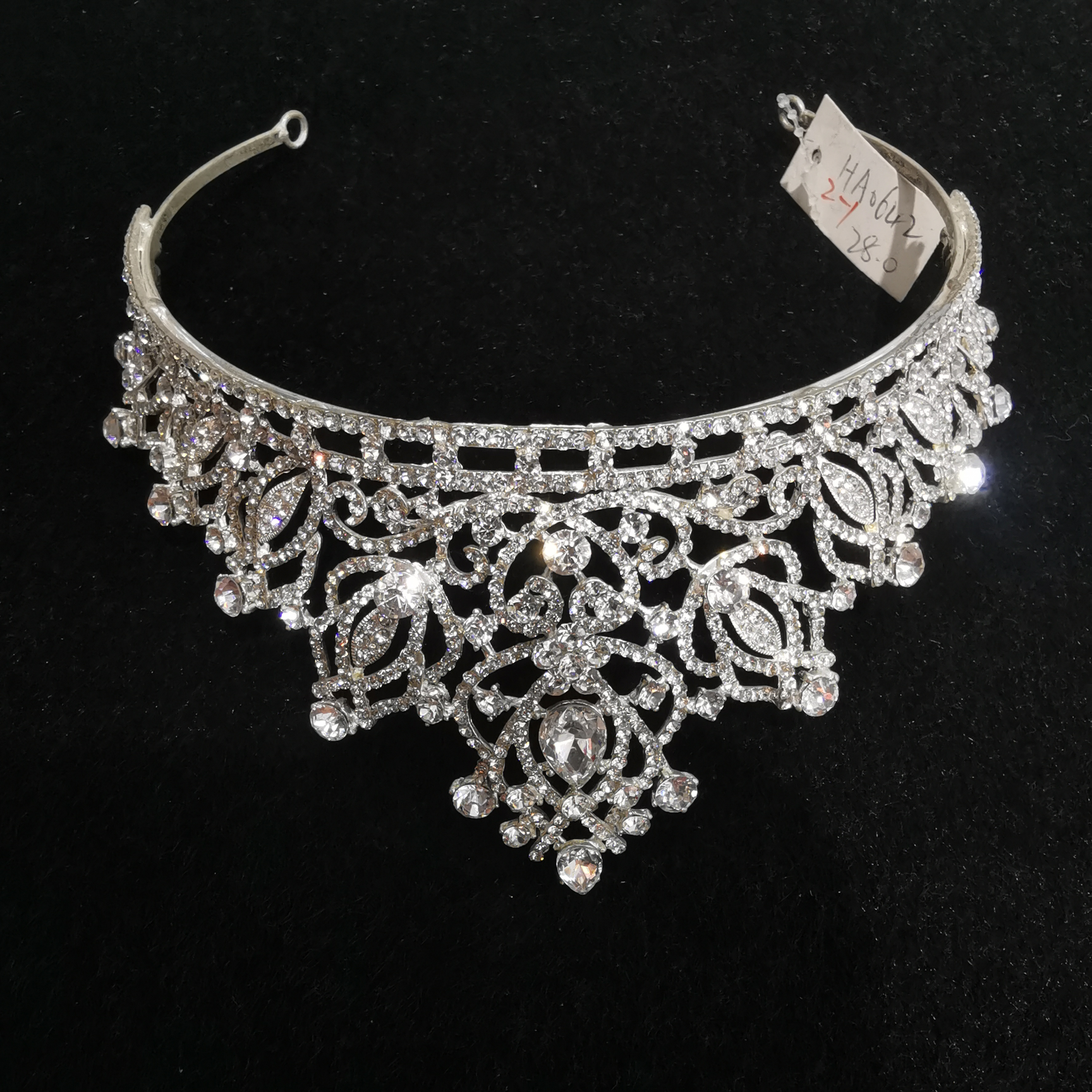 Crown Ya third Crown Princess Bride Crown Tiara Award event opened beauty pageant hair accessories