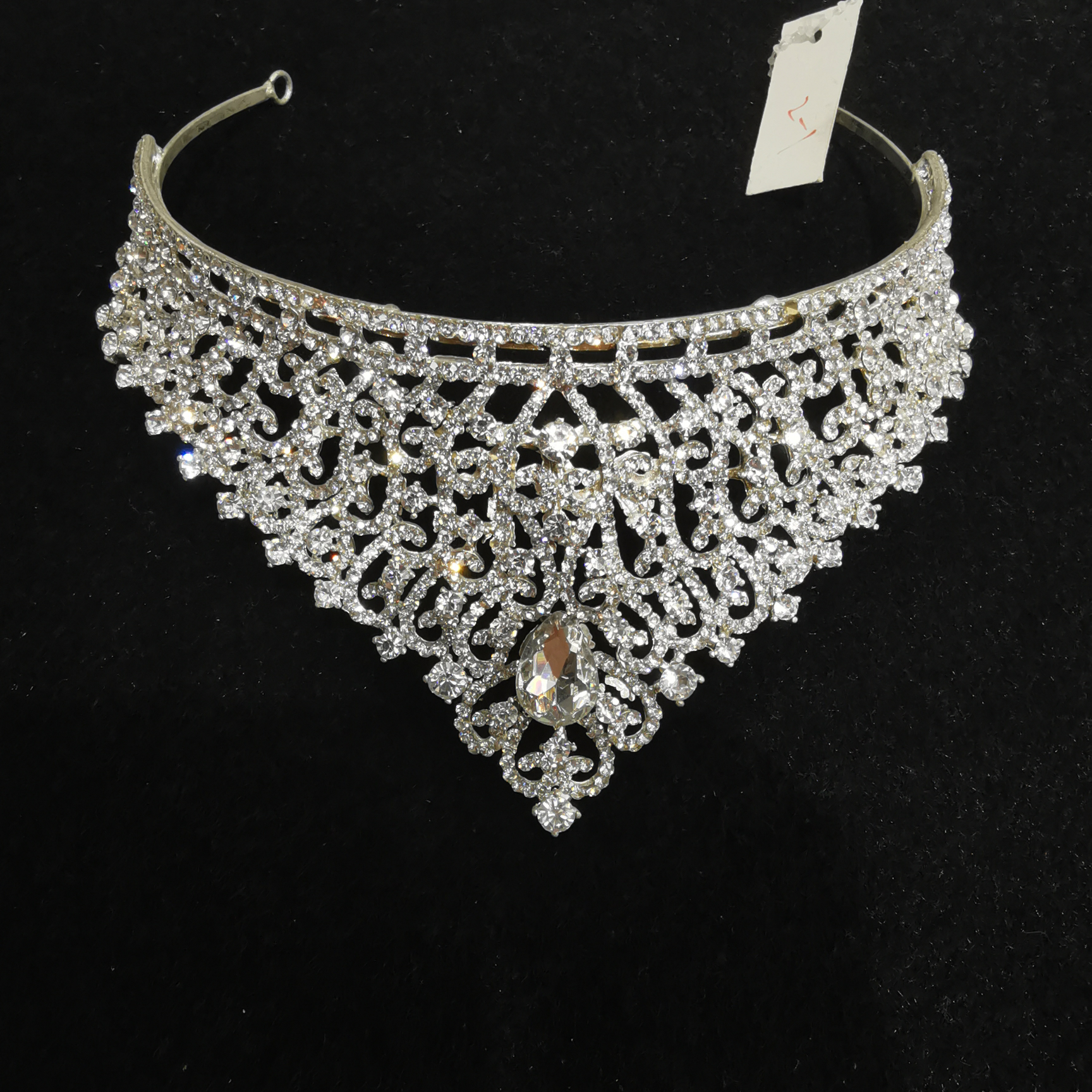 New bride Crown Tiara Awards event opened beauty pageant hair accessories shoot after the wedding crown
