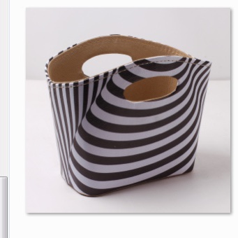 Soft bag home decor basket