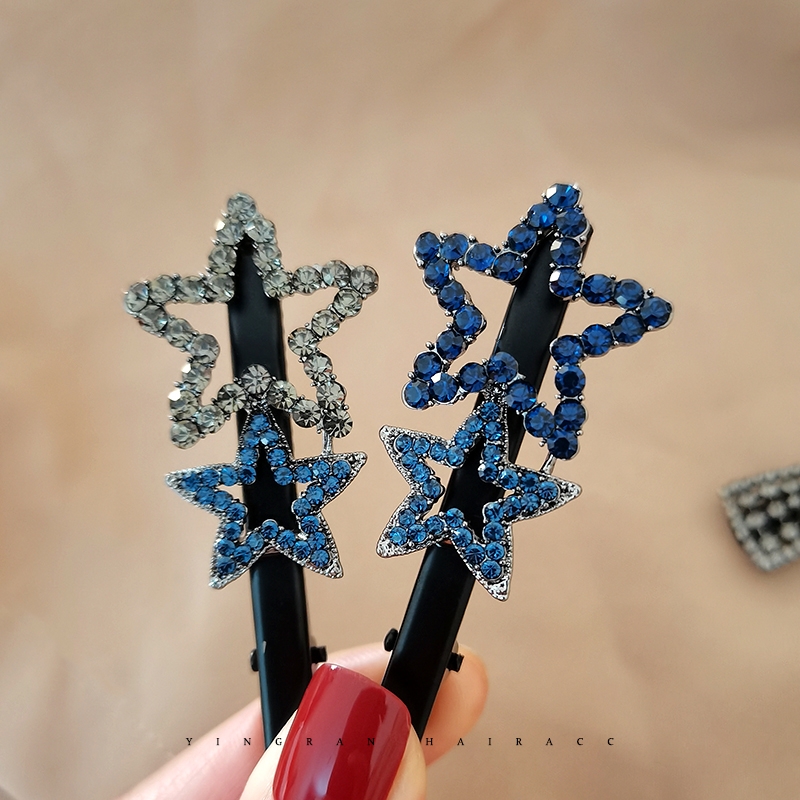 Bobby pin clip. - Three
