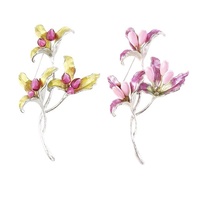 Lily bud brooch