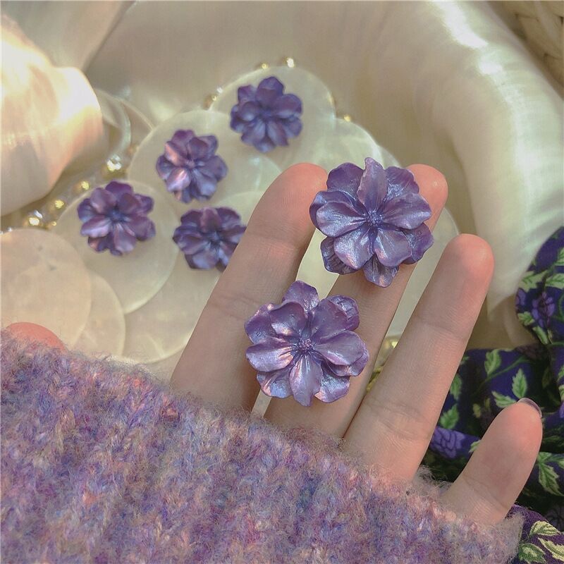 Purple flowers, sweet and lovely.