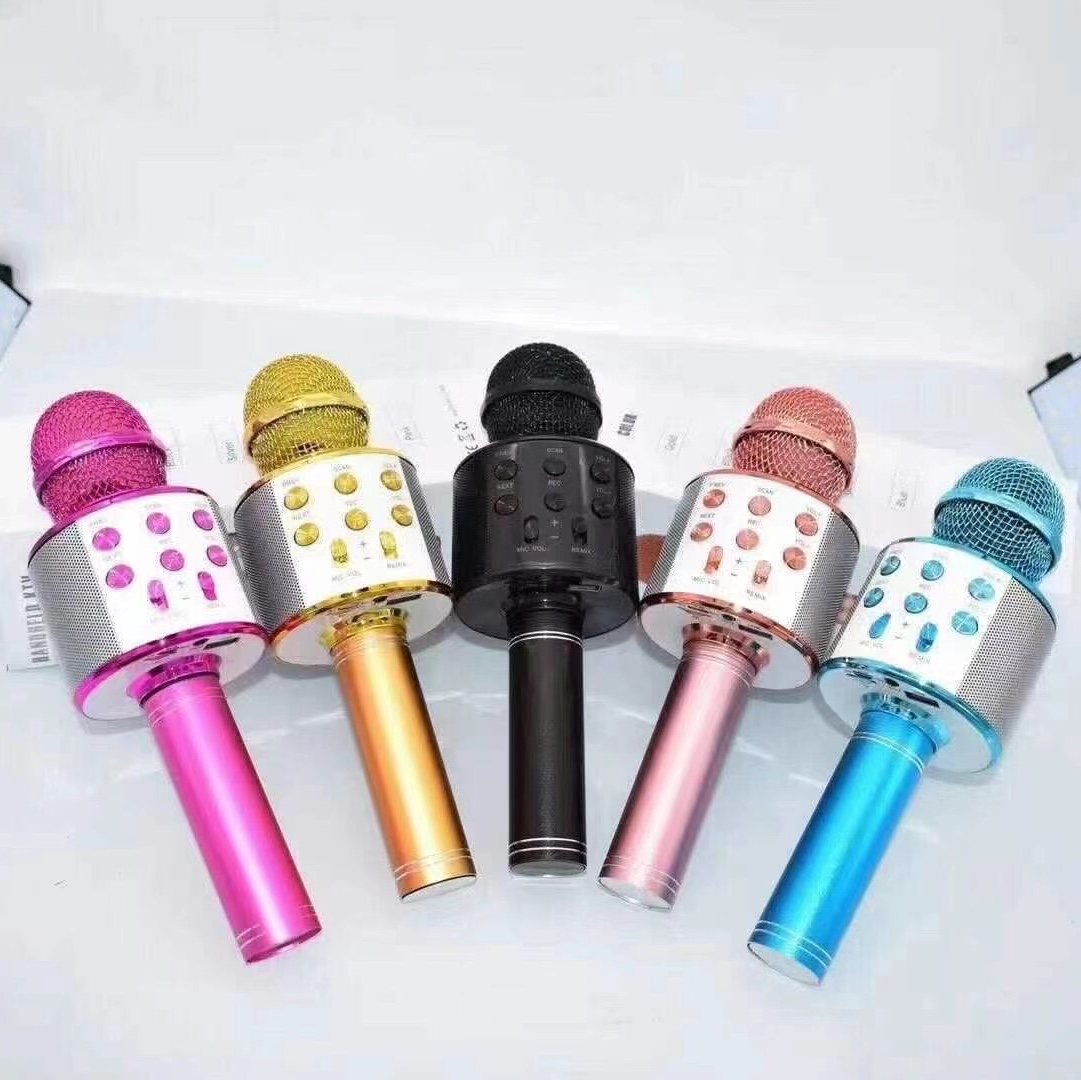 858 handheld Bluetooth audio microphone price has been adjusted Welcome to order [Firecracker][Firecracker][Firecracker] colorless complete