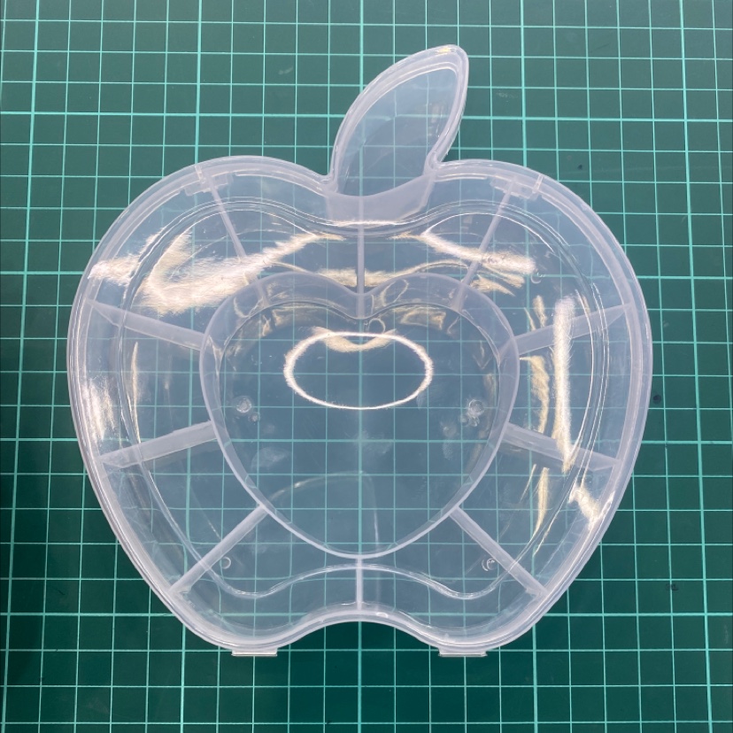 Square storage box spot wholesale white apples