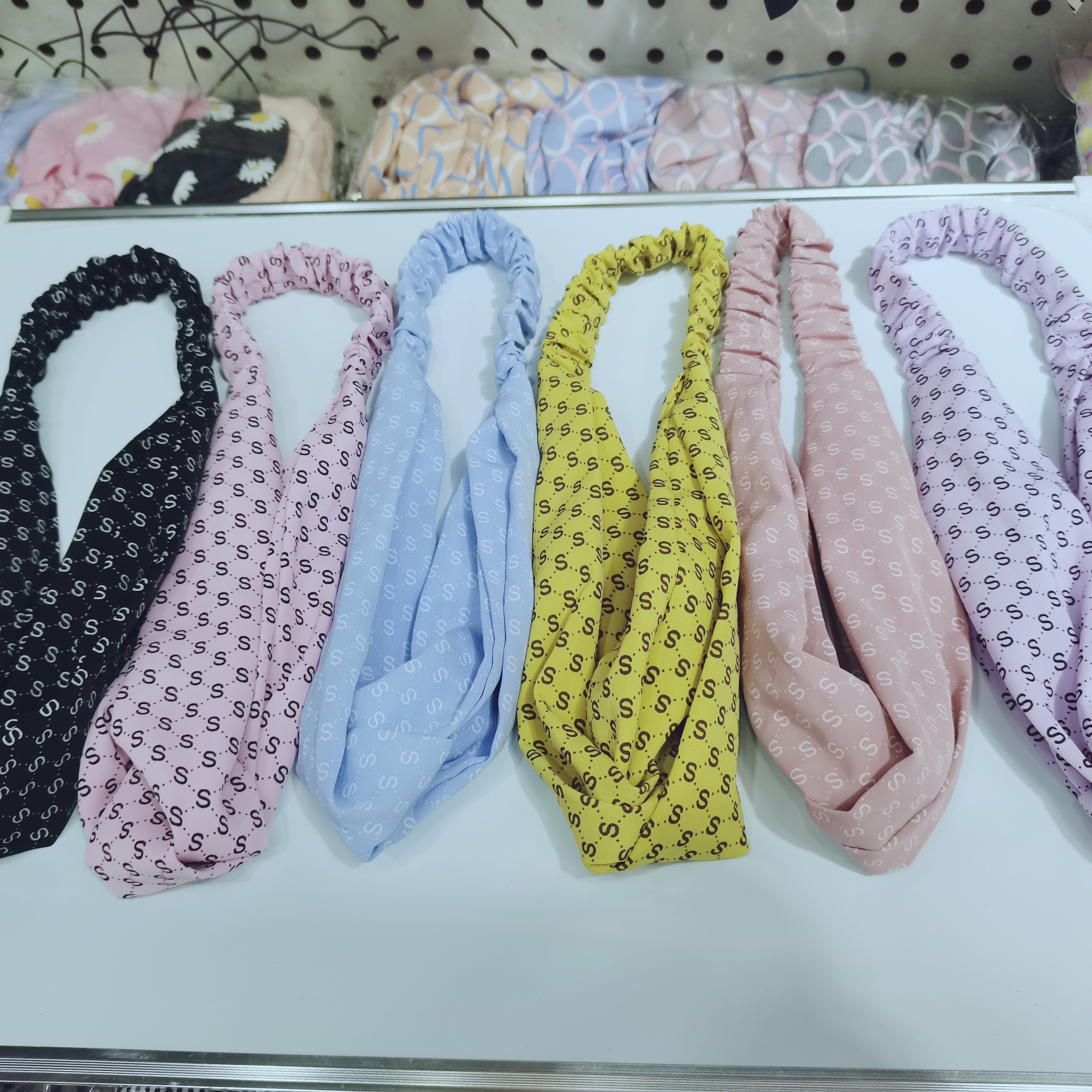 9 Korean cross headband