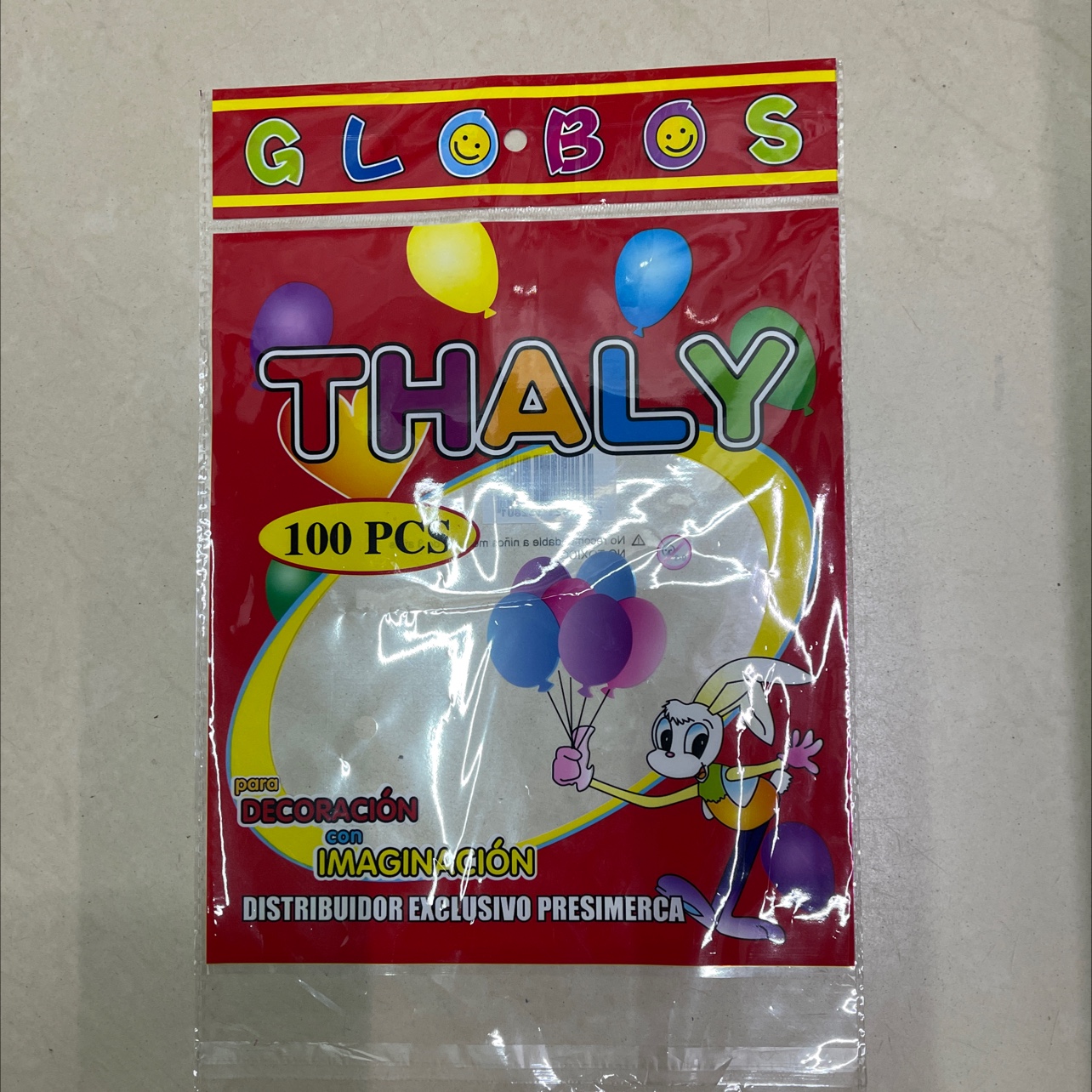 The common thickness of the balloon bag packaging bag is 22×34/100