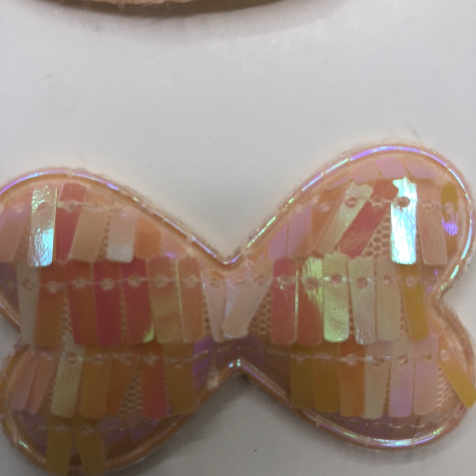 Sequined bow tie 25, sequined bow tie 1, elegant autumn and winter plush flower duckbill clip, new forest-style