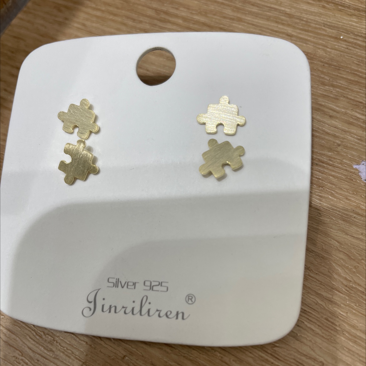 Today's beauty Korean earrings fashion generous small clear sweet combination
